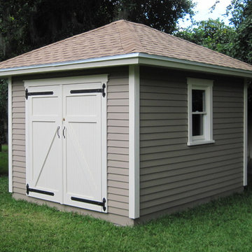 Hipped Sheds by Historic Shed