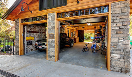 A Historic Garage Expands for Storage and Parties
