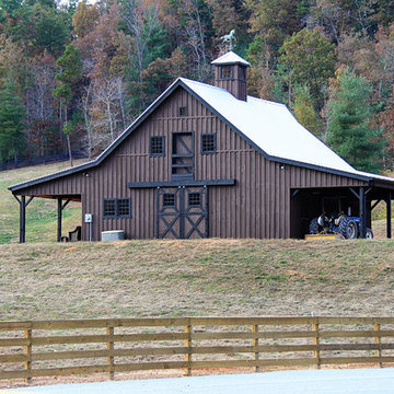 Horse Barn in the Hills of Georgia