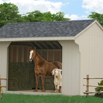 Horse Barn Run-Ins and Equine Shelters