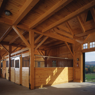 Horse Farm and House