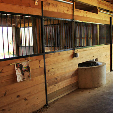 Inside - New barn