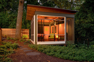 Mid-sized trendy shed photo in Atlanta