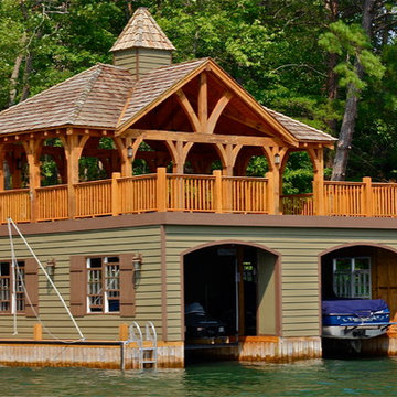 Lake Burton Boat Houses