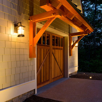 Lakefront Timber Frame Home and Pavillions