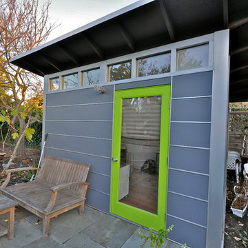 Many standard options: Studio Shed home office