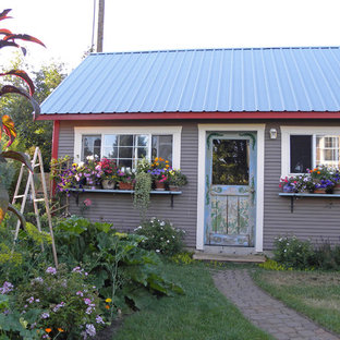Garden shed - country detached garden shed idea in Boise