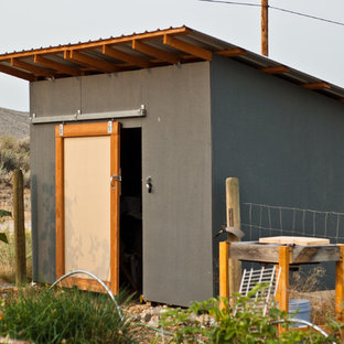 Sliding Door Shed | Houzz