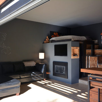 My Houzz: Couple's Two-Car Garage Becomes Their Chic New Home