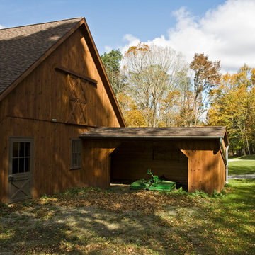 new barn and garage