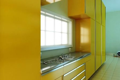 New Garage Construction featuring VAULT® Designer Series Cabinets