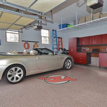 New Jersey Garage Flooring & Remodel: NJ Devil's Fan