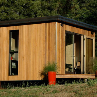 This is an example of a modern shed and granny flat in San Francisco.