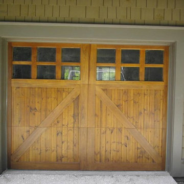 Our Custom Wood Garage Doors