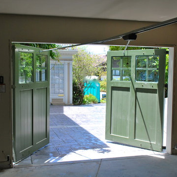Out-Swing Carriage garage Doors