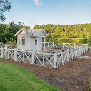 Design ideas for a transitional shed and granny flat in Atlanta.