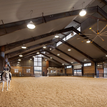 Perry Park Residence and Equestrian Facility - Riding Arena