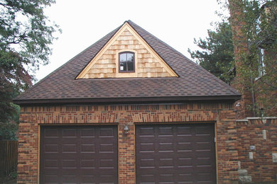 Example of a classic shed design in Detroit