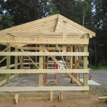 Porch Addition and Shed