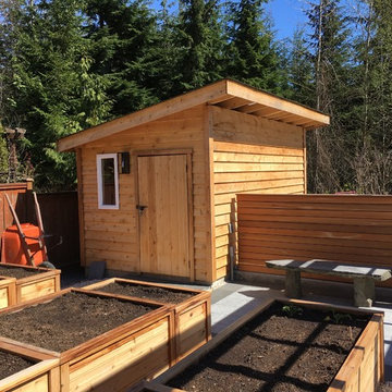 Potting shed in the grow zone