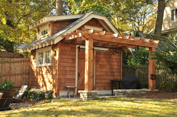 Traditional Shed by Innovative Design Build