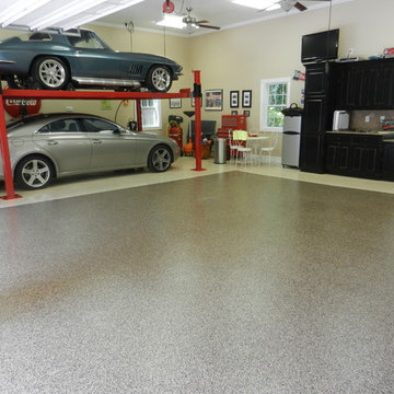 PVA System Garage Floor Coating Workshop