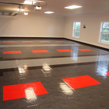 RaceDeck garage flooring ideas - cool garages with cool cars too