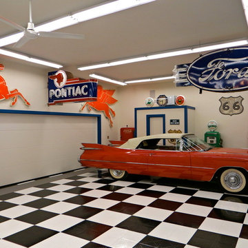 RaceDeck garage flooring ideas - cool garages with cool cars too