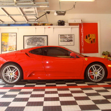 RaceDeck garage flooring ideas - cool garages with cool cars too