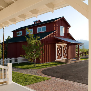 Rocky Mountain Homes -The West Fork Farmhouse