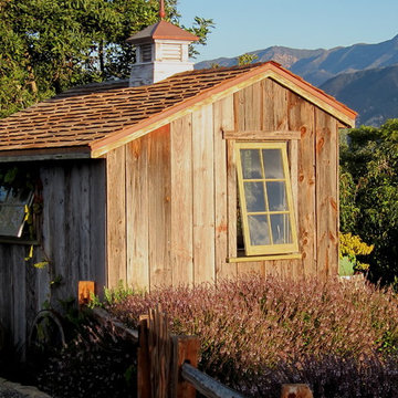 Rural Potting Shed in Santa Barbara California