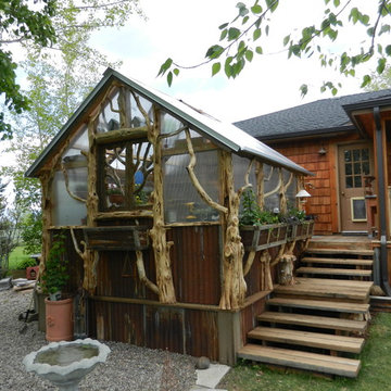 Rustic Greenhouse