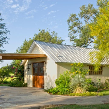 Rustic Hacienda Style Texas Ranch
