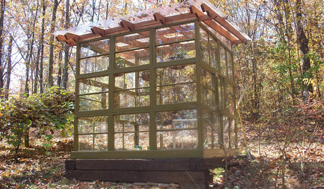 See a Family Greenhouse Grown From Scraps