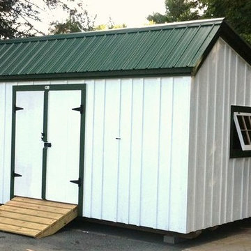 Shed, Farm & Homestead Kits - 12' x 18' Saltbox shed
