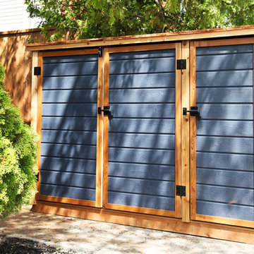 Shed for Garbage, Recycling and Green Bin