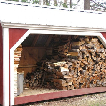 Shed, Garden & Farm Kits - 6' x 14' Firewood shed