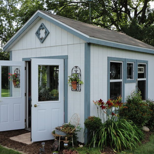 Country garden shed in Milwaukee.