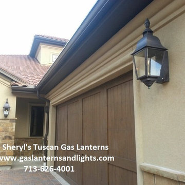 Sheryl's Tuscan and Moroccan Gas and Electric Lanterns