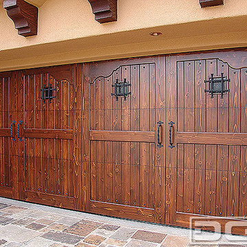 Spanish Garage Doors | Ageless Colonial Architectural Door Designs from Spain