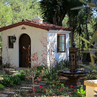 Spanish Style Shed design by Jeff Doubet Santa Barbara Home Design