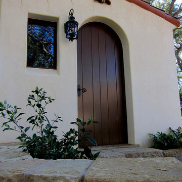 Spanish Style Shed design by Jeff Doubet Santa Barbara Home Design