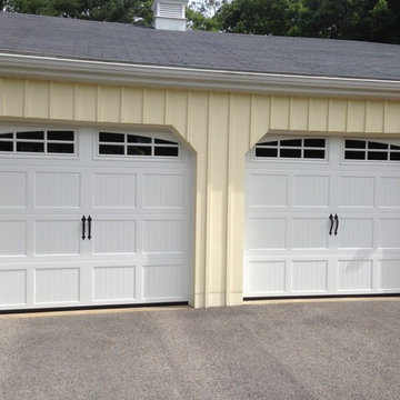 Steel Carriage House Garage Doors