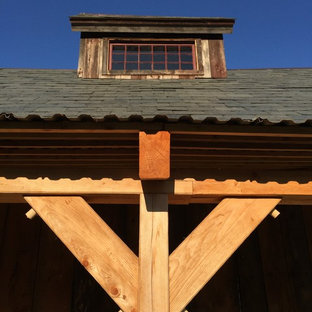Photo of a small country detached garden shed in Burlington.