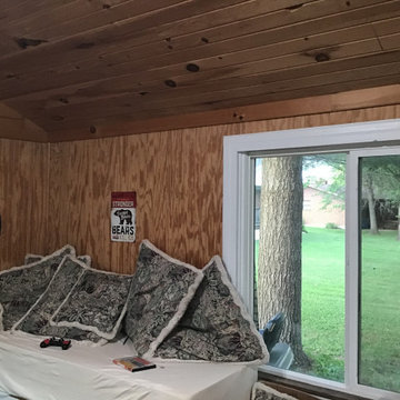 Tongue and groove and wood panel