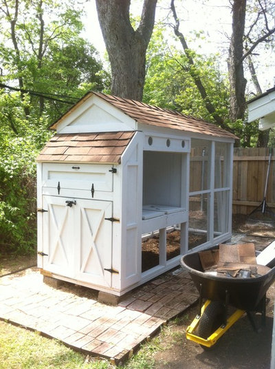 Классический Хозпостройки Traditional Garage And Shed