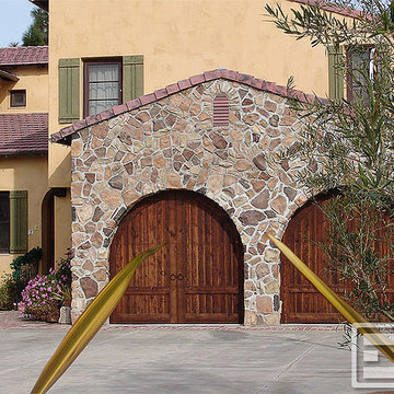Tuscan Garage Door 06 | Designer Doors in a European Style from Tuscany, Italy