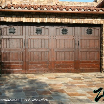 Tuscan Style Garage Door