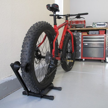 What about bikes that don't fit on the wall?  No problem.