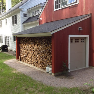 Design ideas for a country attached garden shed in Burlington.